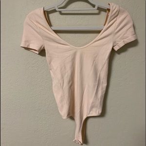 Free people thong bodysuit; xs/s; excellent condition